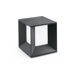 MILA LED Lampara sobremuro gris oscuro 70771 - FARO ILUMINACION
