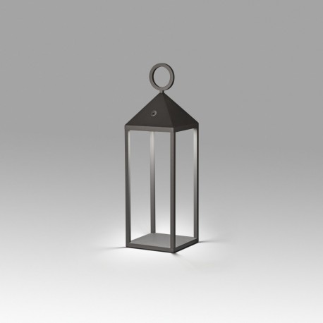 ARGUS LED Lampara portatil gris oscuro 70784 - FARO ILUMINACION
