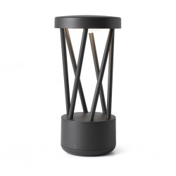 TWIST LED Lampara sobremuro gris oscuro 71286 - FARO ILUMINACION