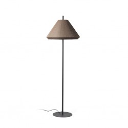 SAIGON Lampara de pie gris/marron 2M T70 71569-06 - FARO ILUMINACION