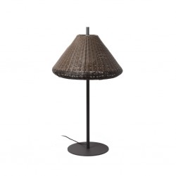 SAIGON Lampara de pie gris/marron 1M W70 71575-07 - FARO ILUMINACION