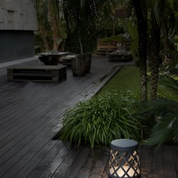 SHADOW LED Lampara baliza gris oscuro 72311 - FARO ILUMINACION