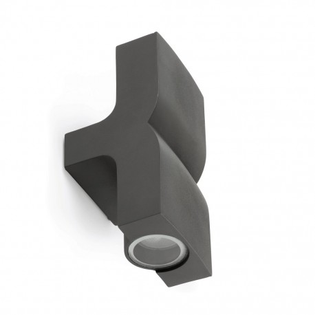 KLAMP Lampara aplique gris oscuro 2L 74408 - FARO ILUMINACION