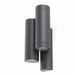 STEPS Lampara aplique gris oscuro doble 75503 - FARO ILUMINACION
