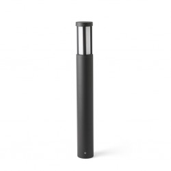 LOGAR-1 LED Lampara baliza gris oscuro h65cm 75605 - FARO ILUMINACION
