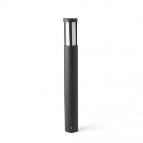 LOGAR-1 LED Lampara baliza gris oscuro h65cm 75605 - FARO ILUMINACION