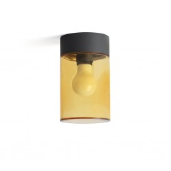 KILA Lampara plafon gris oscuro ambar 71742 - FARO ILUMINACION