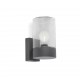 KILA Lampara aplique gris oscuro transparente 71743 - FARO ILUMINACION