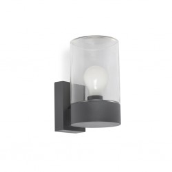 KILA Lampara aplique gris oscuro transparente 71743 - FARO ILUMINACION