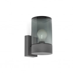 KILA Lampara aplique gris oscuro ahumado 71744 - FARO ILUMINACION