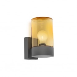 KILA Lampara aplique gris oscuro ambar 71745 - FARO ILUMINACION