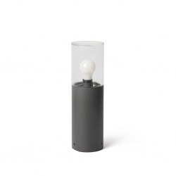 KILA Lampara baliza gris oscuro H400 transparente 71746 - FARO ILUMINACION
