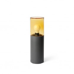 KILA Lampara baliza gris oscuro H400 ambar 71748 - FARO ILUMINACION