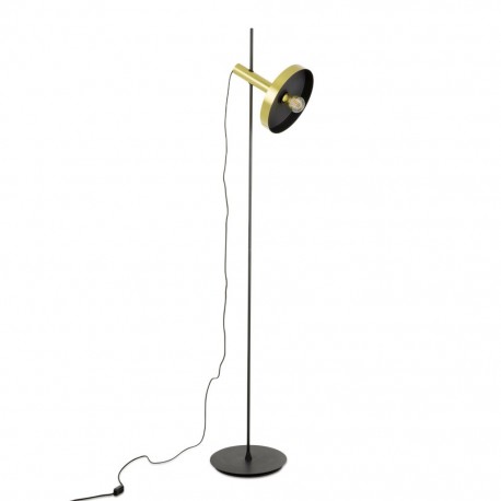 WHIZZ Lampara de pie oro/negra 20164-96 - FARO ILUMINACION