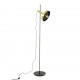 WHIZZ Lampara de pie oro/negra 20164-96 - FARO ILUMINACION