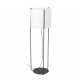 DRUM Lampara de pie negra/beige 24023-33 - FARO ILUMINACION