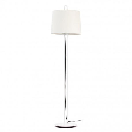 MONTREAL Lampara de pie blanca/blanca 24036-07 - FARO ILUMINACION