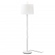 MONTREAL Lampara de pie cromo/blanca 24037-07 - FARO ILUMINACION