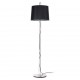 MONTREAL Lampara de pie cromo/negra 24037-09 - FARO ILUMINACION