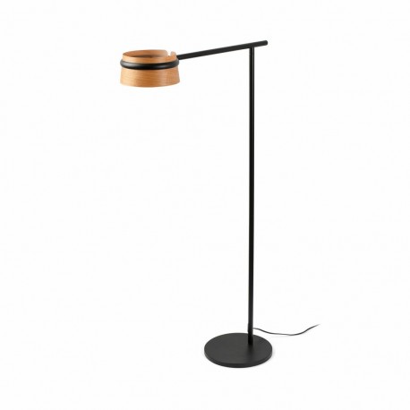 LOOP LED Lampara pie de salon negro 29569 - FARO ILUMINACION