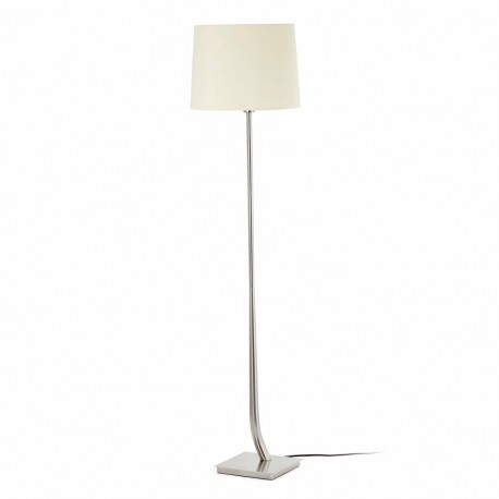 REM Lampara de pie niquel mate/beige 29686-08 - FARO ILUMINACION