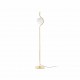 LE VITA LED Lampara pie de salon dimable oro 29693D - FARO ILUMINACION