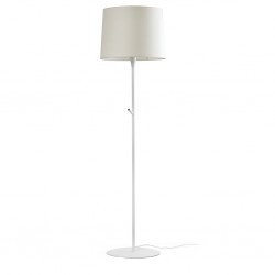 SAMBA Lampara de pie blanca/encintada beige 64312-41 - FARO ILUMINACION