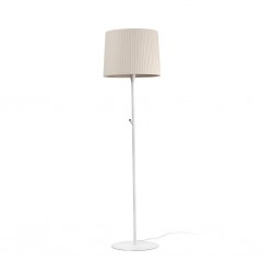 SAMBA Lampara de pie blanca/encintada amarilla 64312-42 - FARO ILUMINACION