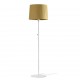 SAMBA Lampara de pie blanca/encintada verde 64312-43 - FARO ILUMINACION