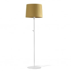 SAMBA Lampara de pie blanca/encintada verde 64312-43 - FARO ILUMINACION
