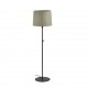 SAMBA Lampara de pie negra/encintada verde 64313-43 - FARO ILUMINACION