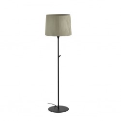 SAMBA Lampara de pie negra/encintada verde 64313-43 - FARO ILUMINACION