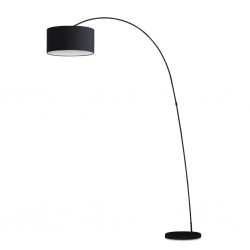 PAPUA Lampara de pie negro 68463 - FARO ILUMINACION