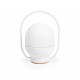 TAKE AWAY LED Lampara portatil blanca 01015 - FARO ILUMINACION