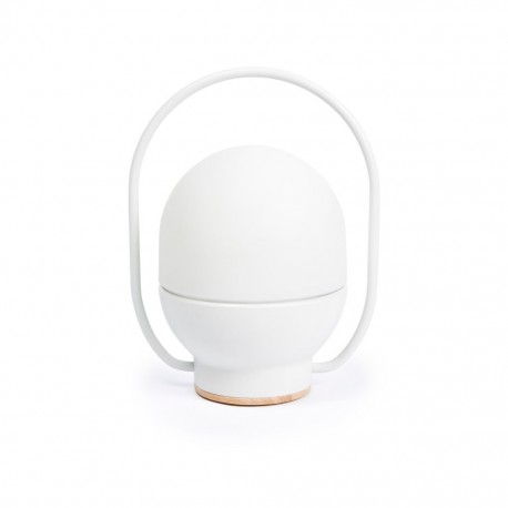TAKE AWAY LED Lampara portatil blanca 01015 - FARO ILUMINACION