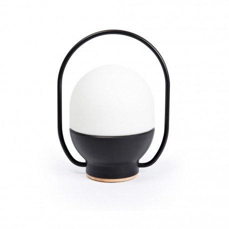 TAKE AWAY LED Lampara portatil negra 01016 - FARO ILUMINACION