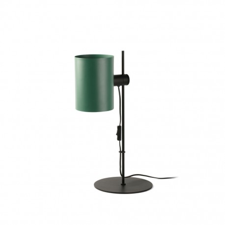 GUADALUPE Lampara sobremesa negra/verde 20033-81 - FARO ILUMINACION