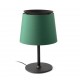 SAVOY Lampara sobremesa negra/verde 20305-84 - FARO ILUMINACION