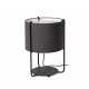 DRUM Lampara sobremesa negra/gris 24020-32 - FARO ILUMINACION