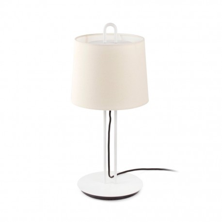 MONTREAL Lampara sobremesa blanca/beige 24034-05 - FARO ILUMINACION