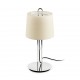MONTREAL Lampara sobremesa cromo/beige 24035-05 - FARO ILUMINACION