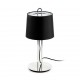 MONTREAL Lampara sobremesa cromo/negra 24035-06 - FARO ILUMINACION
