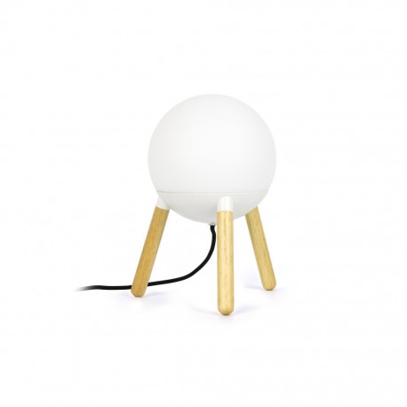 MINE Lampara sobremesa blanca PC 28211 - FARO ILUMINACION