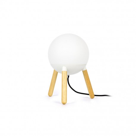 MINE Lampara sobremesa blanca 28378 - FARO ILUMINACION