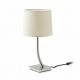 REM Lampara sobremesa niquel mate/beige 29684-05 - FARO ILUMINACION