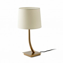 REM Lampara sobremesa bronce/beige 29685-05 - FARO ILUMINACION