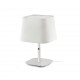 SWEET Lampara sobremesa niquel y blanco 29937 - FARO ILUMINACION