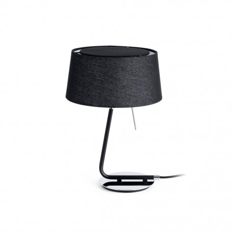 HOTEL Lampara sobremesa negro 29947 - FARO ILUMINACION