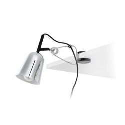 STUDIO Lampara pinza cromo y blanco 51134 - FARO ILUMINACION