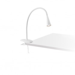 LENA Lampara pinza blanca 52059 - FARO ILUMINACION